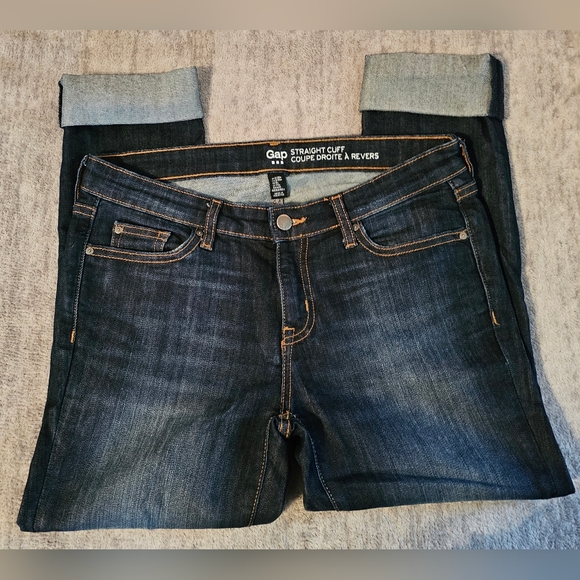 Gap Women's Straight Cuff Jeans - Picture 1 of 4